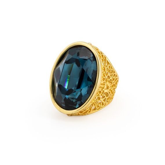 Anillo Stone Blue