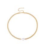 Collar Cadena Perla