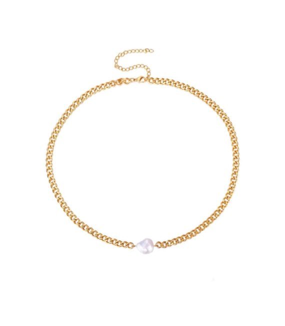 Collar Cadena Perla
