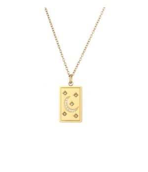 Collar Luna Circonitas