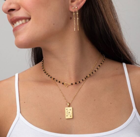 Collar Luna Circonitas