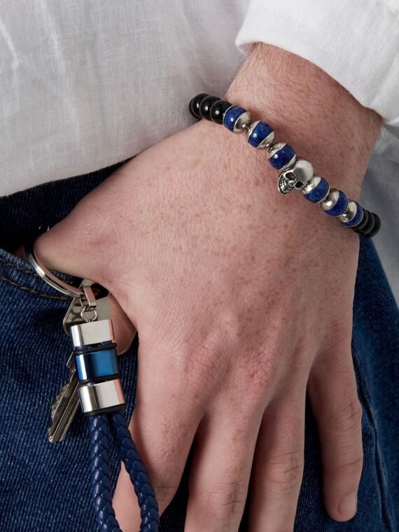 Pulsera Skull with Stones