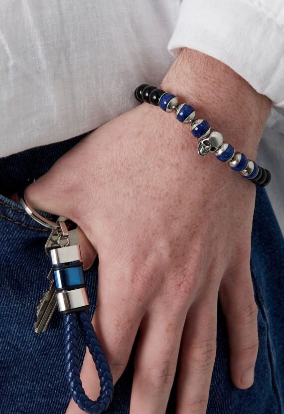 Pulsera Skull with Stones