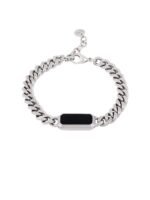 Pulsera Eslabones Negra