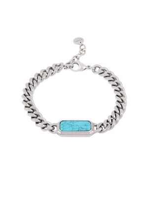 Pulsera Eslabones Turquesa