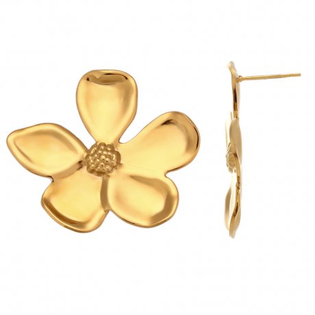 Pendientes flor