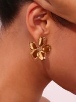 Pendientes flor