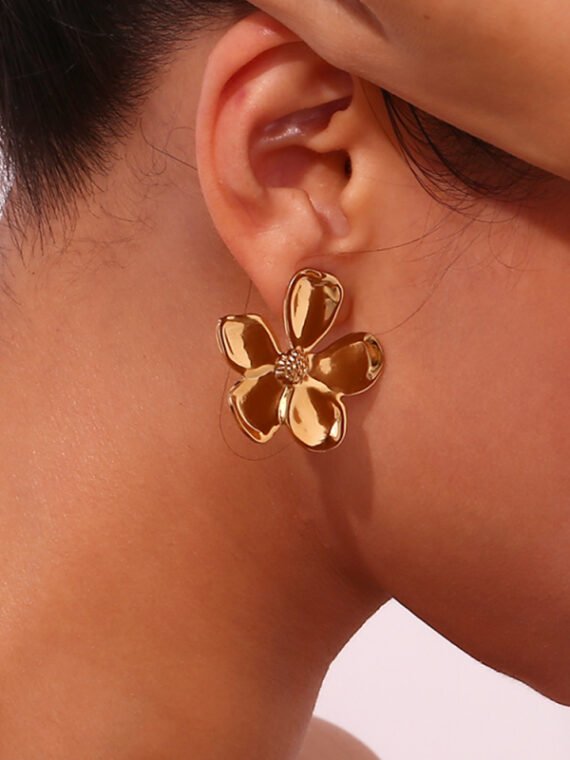 Pendientes flor