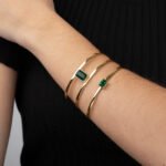 Pulsera cristal green little