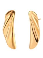 Pendientes Ola dorada