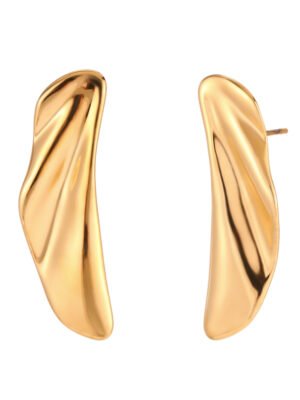 Pendientes Ola dorada