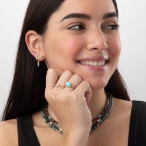 anillo blue stone foto