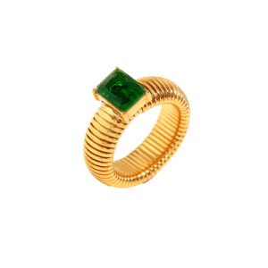 Anillo chunky stone
