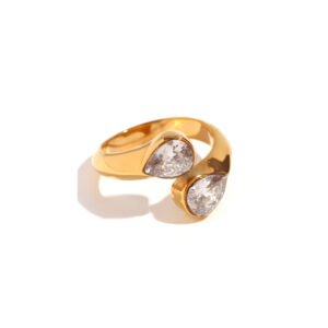 Anillo duo destello