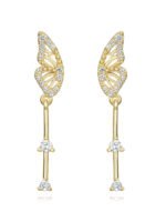 Pendientes mariposa