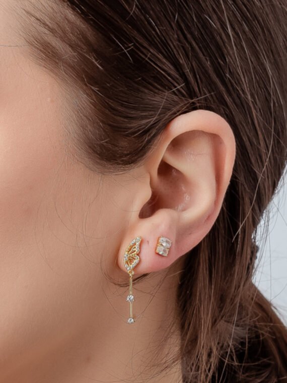 Pendientes mariposa