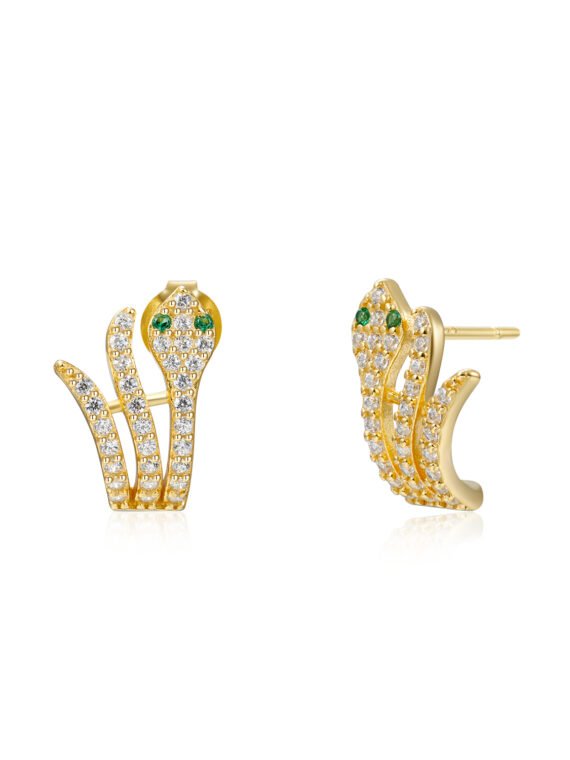 Pendientes serpiente