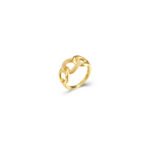 anillo nudo circonita