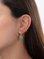 pendientes green Drops