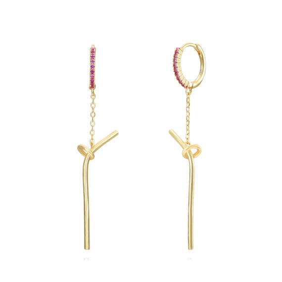 pendientes radiant pink
