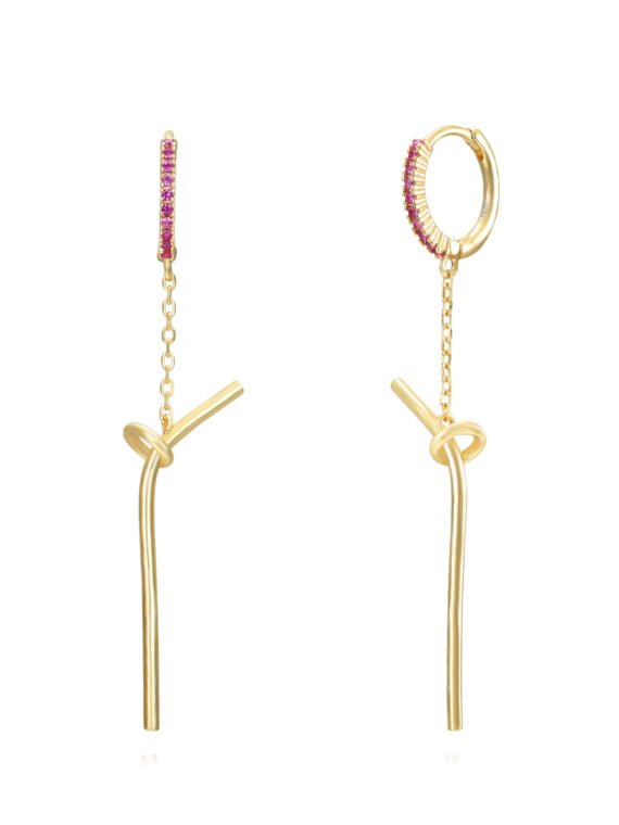 pendientes radiant pink