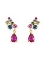 pendientes crystal carrousel