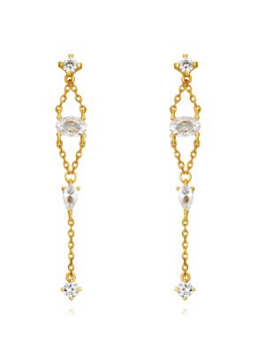 pendientes brisa encadenada