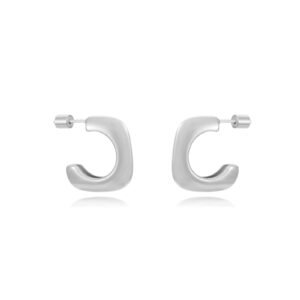 halo hoops plateado