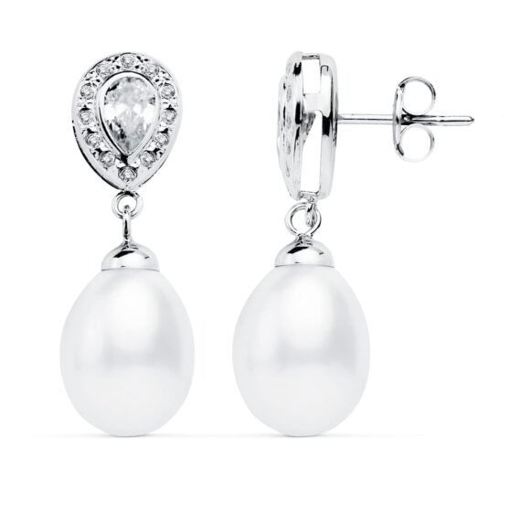 perla y luz oro blanco 18k