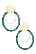pendientes Esmeralda Solar