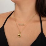 collar gaia verde