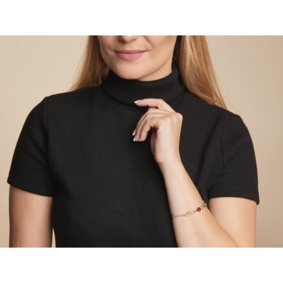 Pulsera Aurora con ámbar