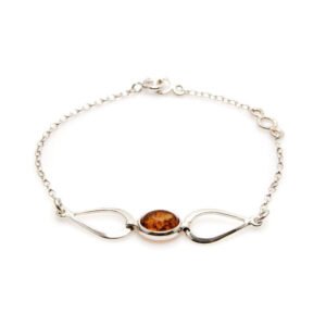 Pulsera Elara con ámbar
