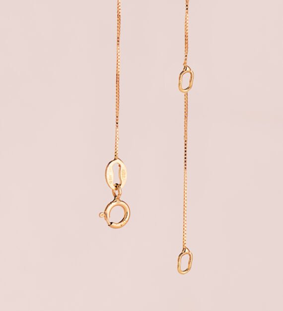 collar esmeralda con oro de 18k