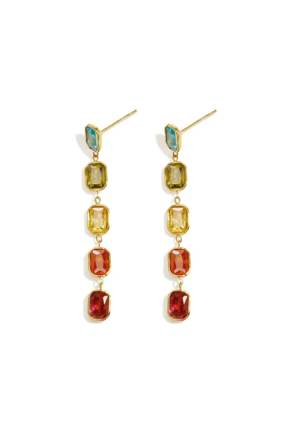 Pendientes Liora Crystals